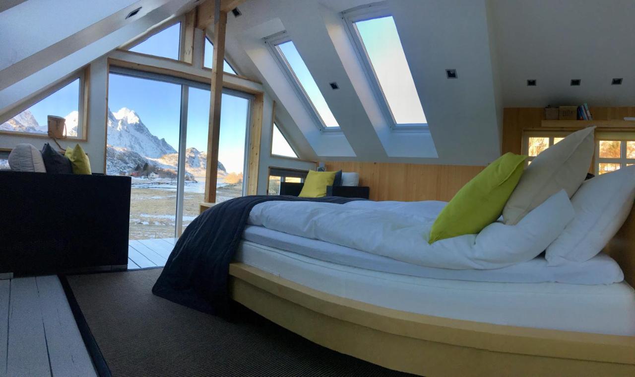 Lofoten Fjord Lodge Saupstad  المظهر الخارجي الصورة
