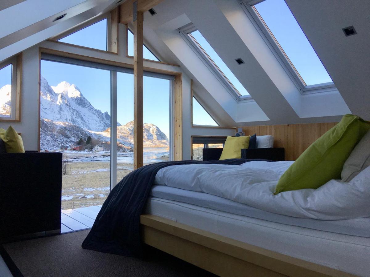 Lofoten Fjord Lodge Saupstad  المظهر الخارجي الصورة