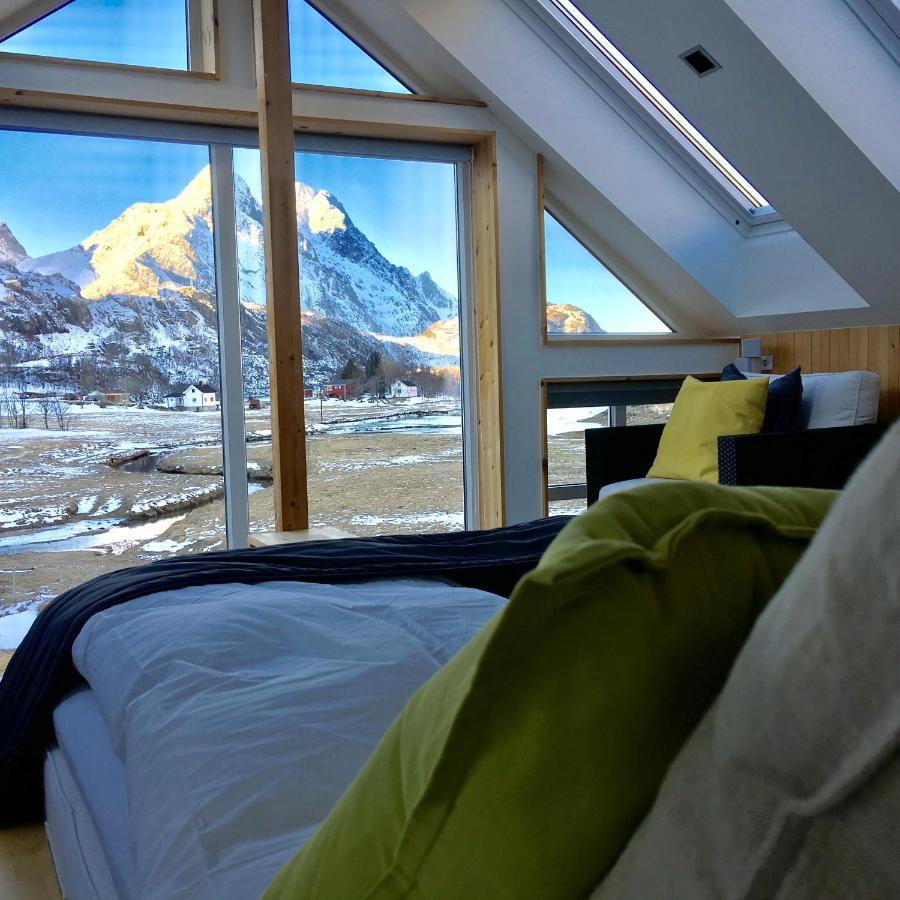 Lofoten Fjord Lodge Saupstad  المظهر الخارجي الصورة