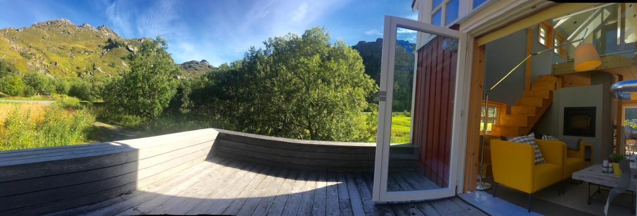 Lofoten Fjord Lodge Saupstad  المظهر الخارجي الصورة