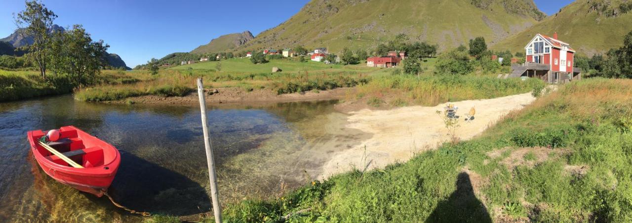 Lofoten Fjord Lodge Saupstad  المظهر الخارجي الصورة