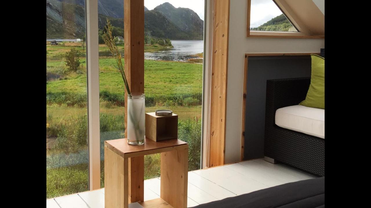 Lofoten Fjord Lodge Saupstad  المظهر الخارجي الصورة