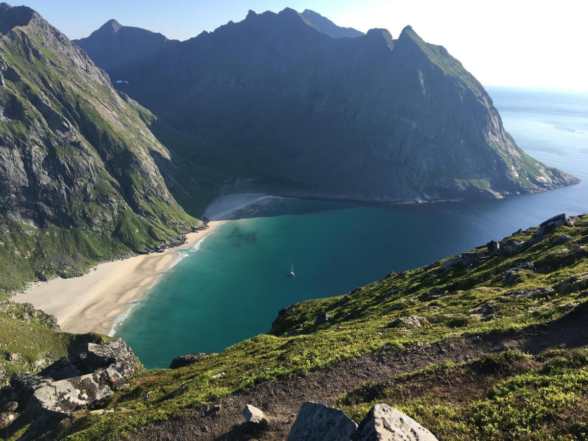 Lofoten Fjord Lodge Saupstad  المظهر الخارجي الصورة