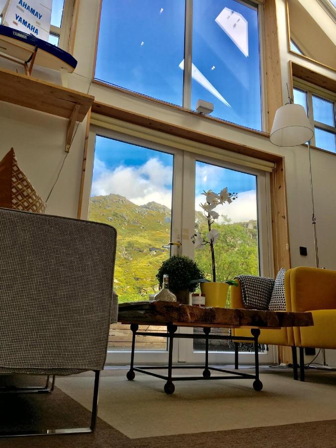 Lofoten Fjord Lodge Saupstad  المظهر الخارجي الصورة