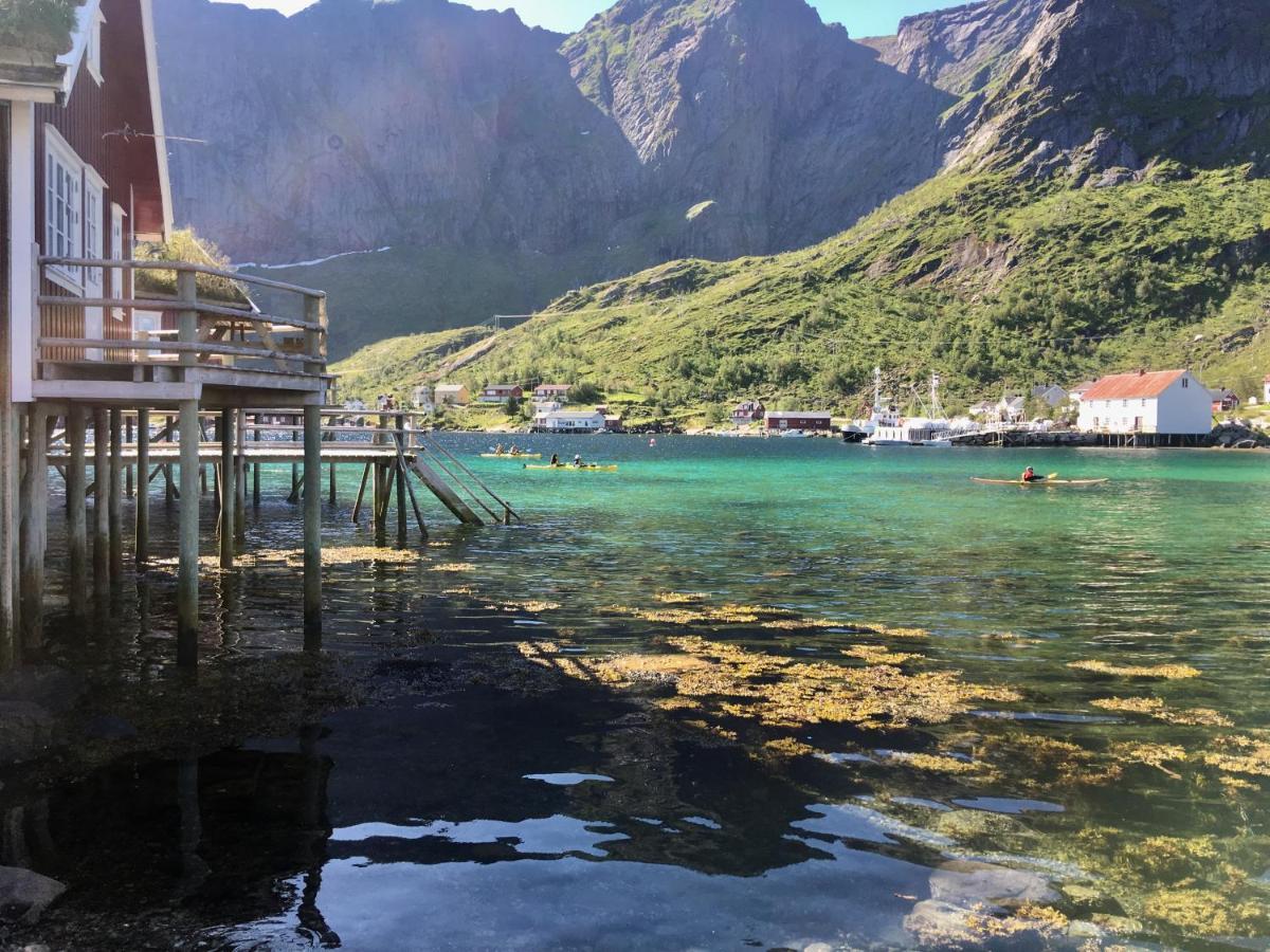 Lofoten Fjord Lodge Saupstad  المظهر الخارجي الصورة