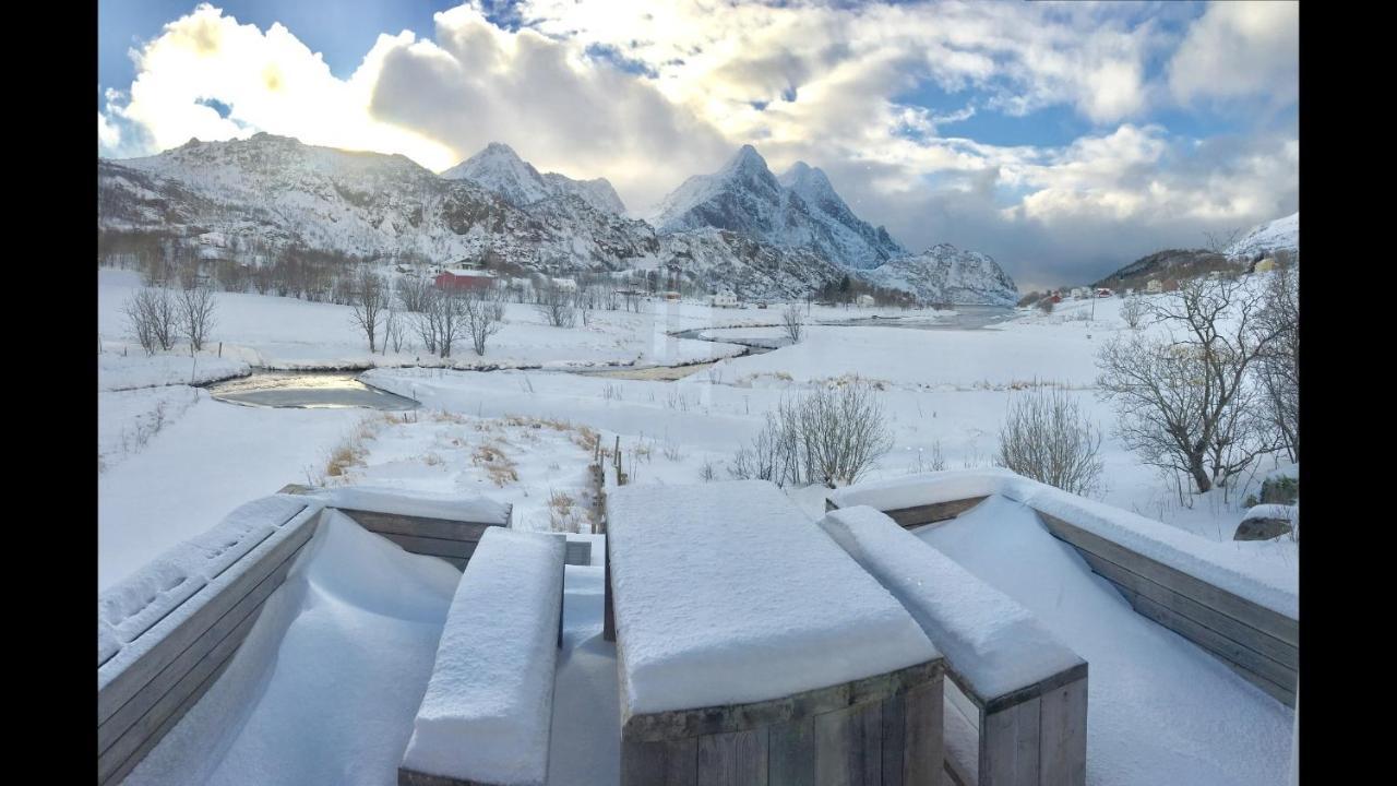 Lofoten Fjord Lodge Saupstad  المظهر الخارجي الصورة