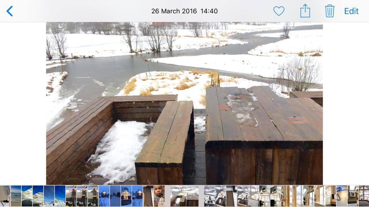 Lofoten Fjord Lodge Saupstad  المظهر الخارجي الصورة