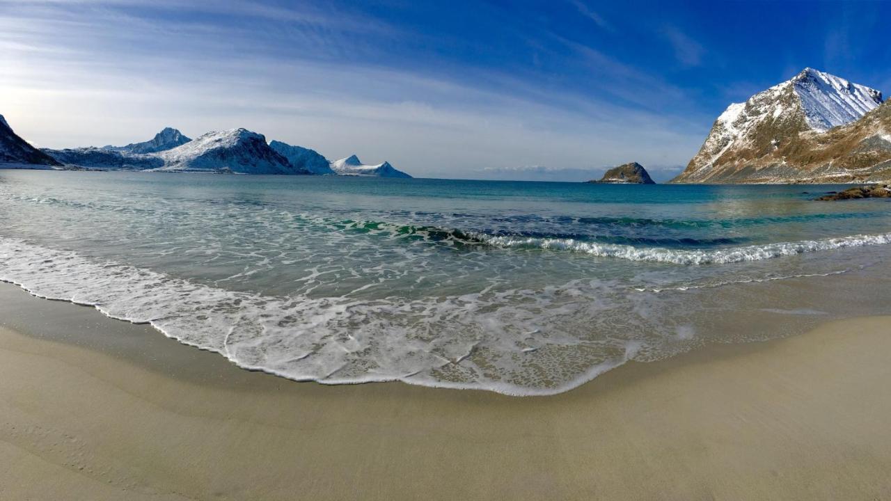 Lofoten Fjord Lodge Saupstad  المظهر الخارجي الصورة