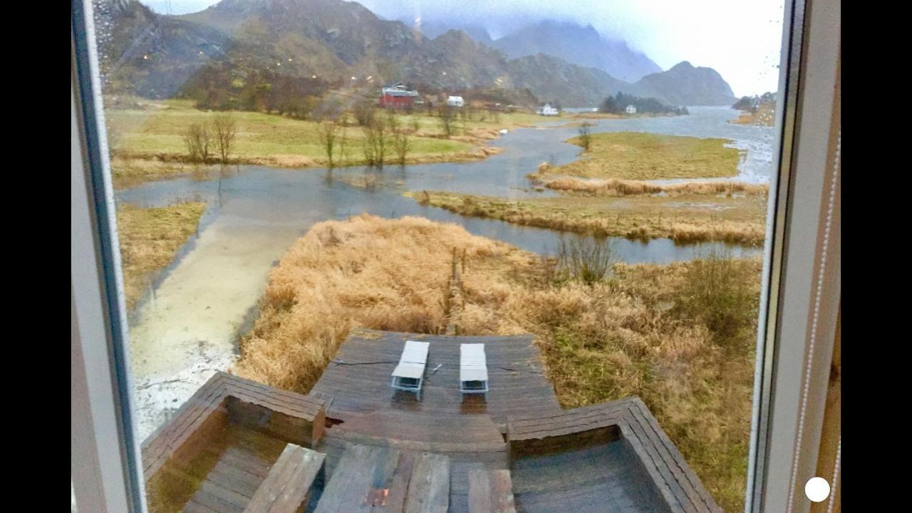 Lofoten Fjord Lodge Saupstad  المظهر الخارجي الصورة